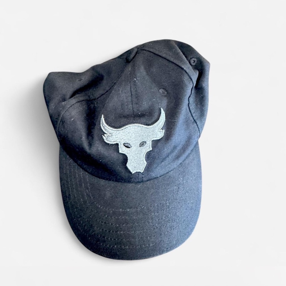 Black Project Rock Under Armour Hat